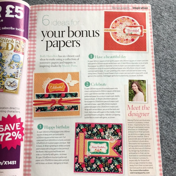 Cardmaking & Papercraft Magazine - Picture 5 of 7